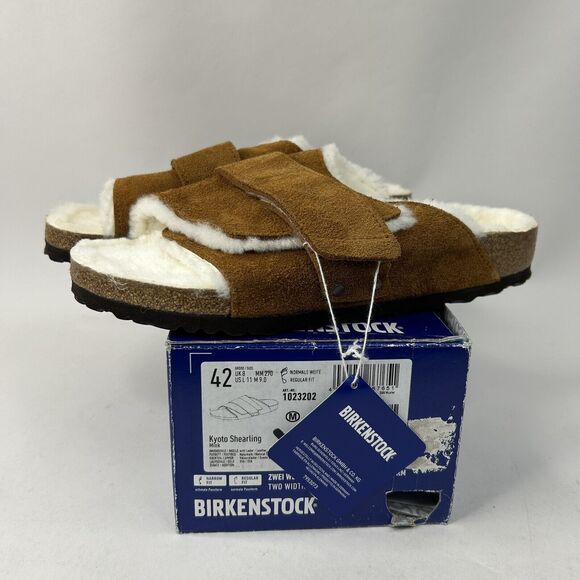 Birkenstock Kyoto Shearling “Mink Suede” 2024 main image 3